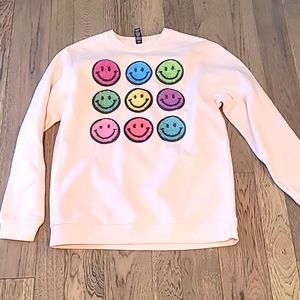Smiley face sweatshirt